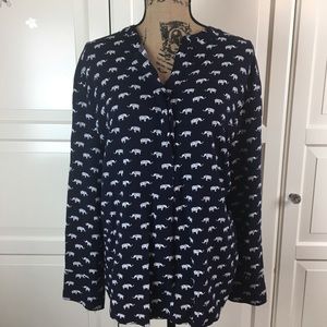 Fun2Fun Size 2XL Elephant Print Top